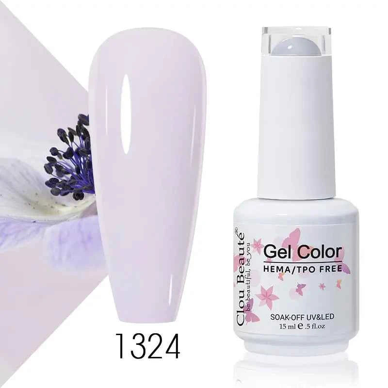 Professional 15ml HEMA & TPO-Free Gel Polish – High-Performance Semi-Permanent Varnish for Sensitive Skin
