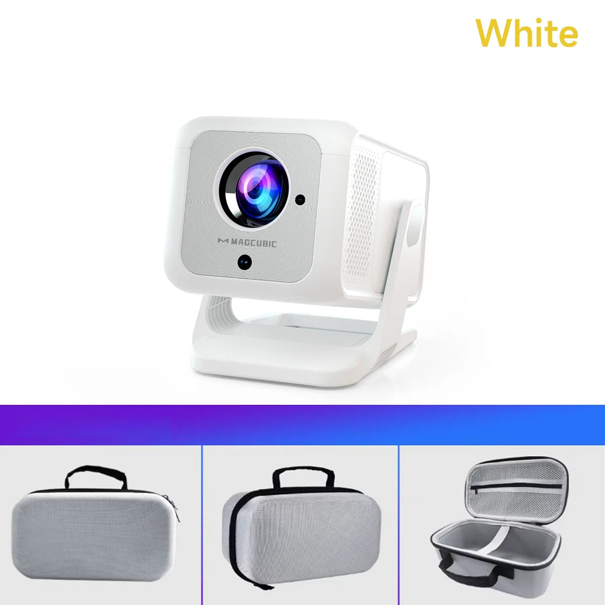 Mini Smart Projector Full HD 1080P with 4K Support by Snagg A Projector