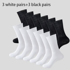 Men’s Diabetic Support Socks, Moisture Wicking, Non Binding Comfort (6 Pair )