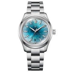 Automatic Mechanical NH35 Men’s Dive Watch – Sapphire Crystal | Glacier Collection | 100M Water Resistant - Blue