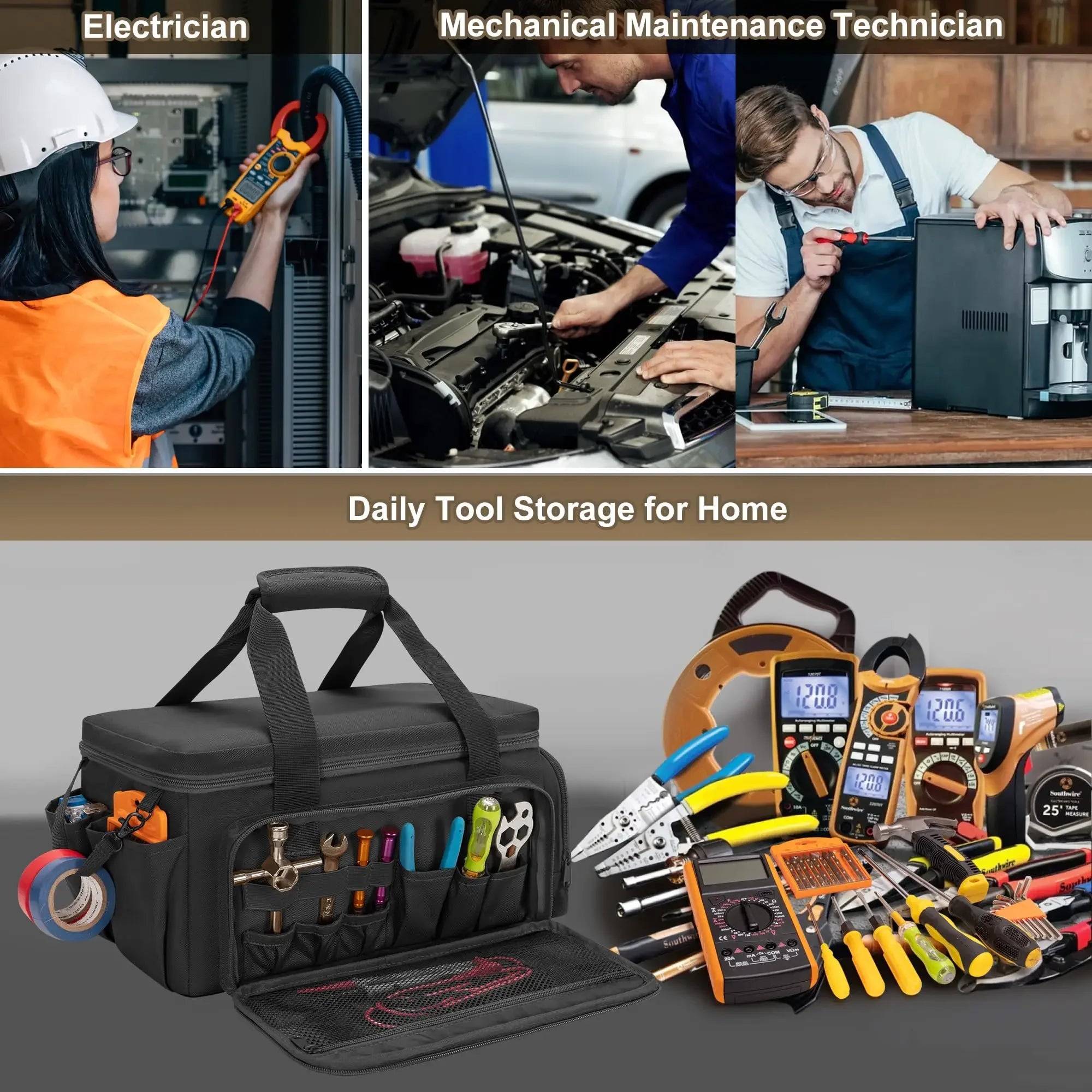 14" Heavy Duty Tactical Tool Bag