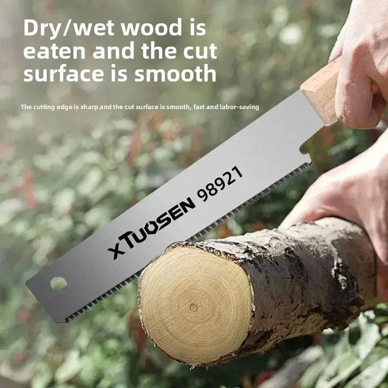 6-Inch Double-Sided Japanese Style Hand Saw - SnaggIt