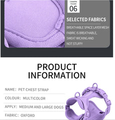 Dog Chest & Back Harness by Snagg A Harness