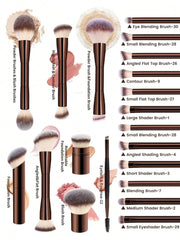 22 Piece Professional Makeup Brush Set