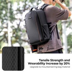 18L/10L Lightweight Waterproof Camera Backpack – DSLR & Laptop Travel Bag