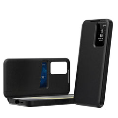 Leather Wallet Case with Window & Card Slot for Samsung Galaxy S25 Edge / A Series by Snagg A Phone Case