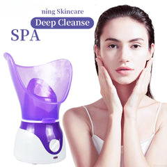 Facial Steamer Aromatherapy Machine – Hot & Cold Nano Mist Spa Device
