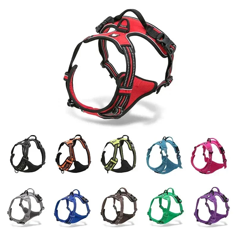 No Pull Reflective Dog Harness by Snagg A Harness