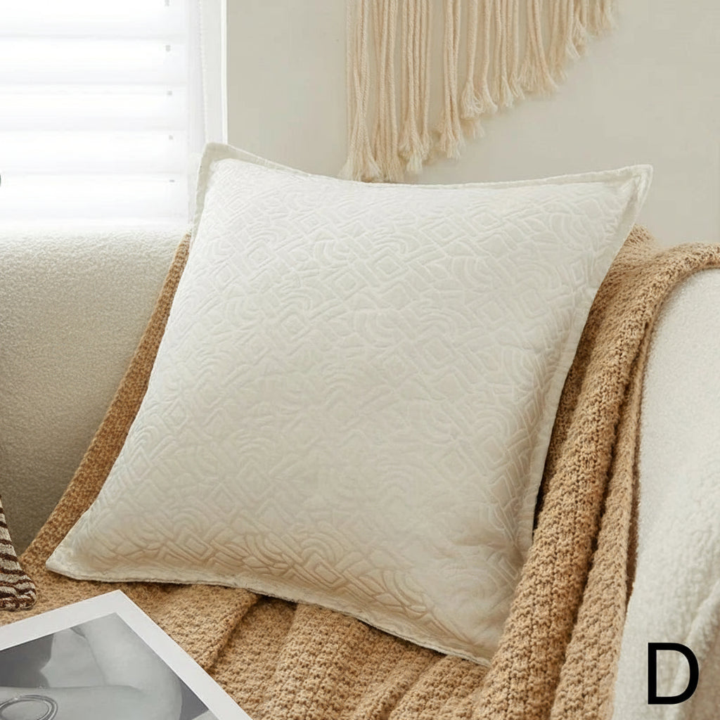 Geometric Coffee Cushion Cover by Snagg A Cushion Cover