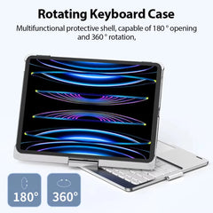 Magic Keyboard Case For iPad Air 11 13 2024 Pro 11 12.9 iPad 10.2 7/8/9th 10th Generation iPad Air 4 5 6 by Snagg A Wireless Keyboard