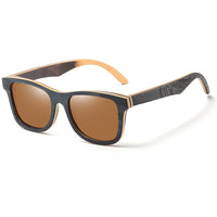 Natural Bamboo & Wooden Pilot Sunglasses by Snagg It Sunglasses