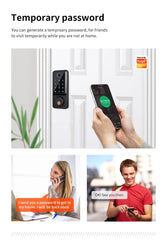 Waterproof Smart Deadbolt Lock – Biometric Fingerprint & Keypad Entry by Snagg A Smart Door Lock