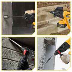 MELLWIN 26mm 1680W Brushless Rotary Hammer Drill