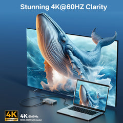 Magnetic M.2 NVMe SSD Enclosure Dock for iPhone 15/16 by Snagg An SSD Enclosure Dock