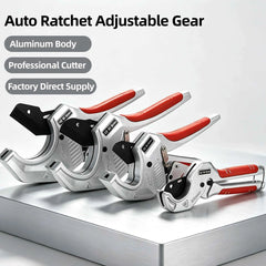 Ratchet pipe cutter with SK5 blade for PVC and PEX pipe – image 3