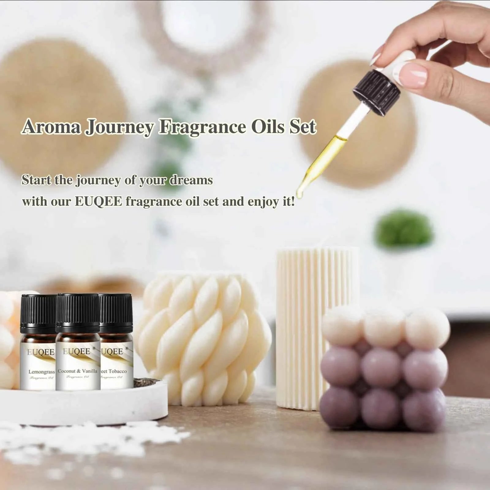 12 Piece Signature Fragrance Collection – Premium 5ml Aroma Diffusion Set for Home, Car & Crafting