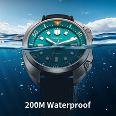 BERNY 20ATM Diver Watch – Fluororubber Strap - SnaggIt