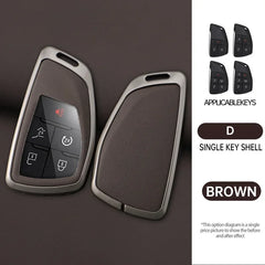 Zinc Alloy & Leather Car Key Cover by Snagg A Key Cover