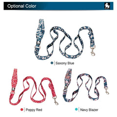 Floral Pet Leash with Neoprene Padded Handle by Snagg A Leash