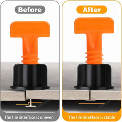 Tile Leveling System Kit Spacers | Floor & Wall Leveler Locator Positioning Set for Tiles Installation