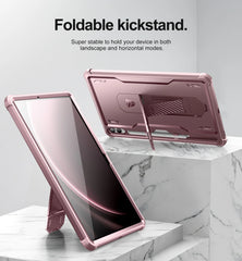 Heavy Shockproof Full Body Protective Cover WithBuilt in Screen Protector For Samsung Galaxy Tab S9 FE by Snagg A Tab Case