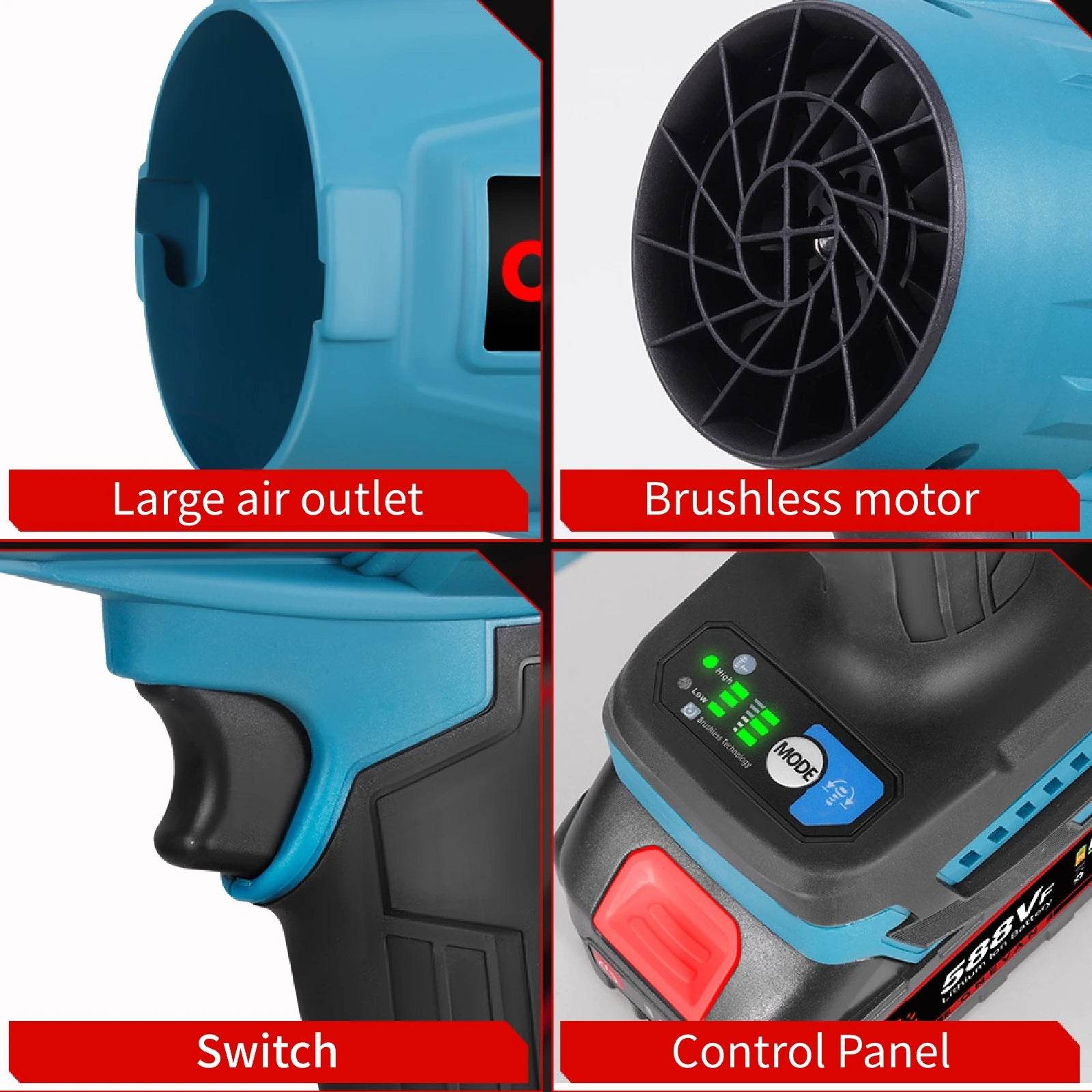 3500W Turbo Brushless Blower - SnaggIt