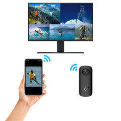 4K Action Camera – Waterproof Sports Cam with EIS Stabilization by Snagg A Portable Camera