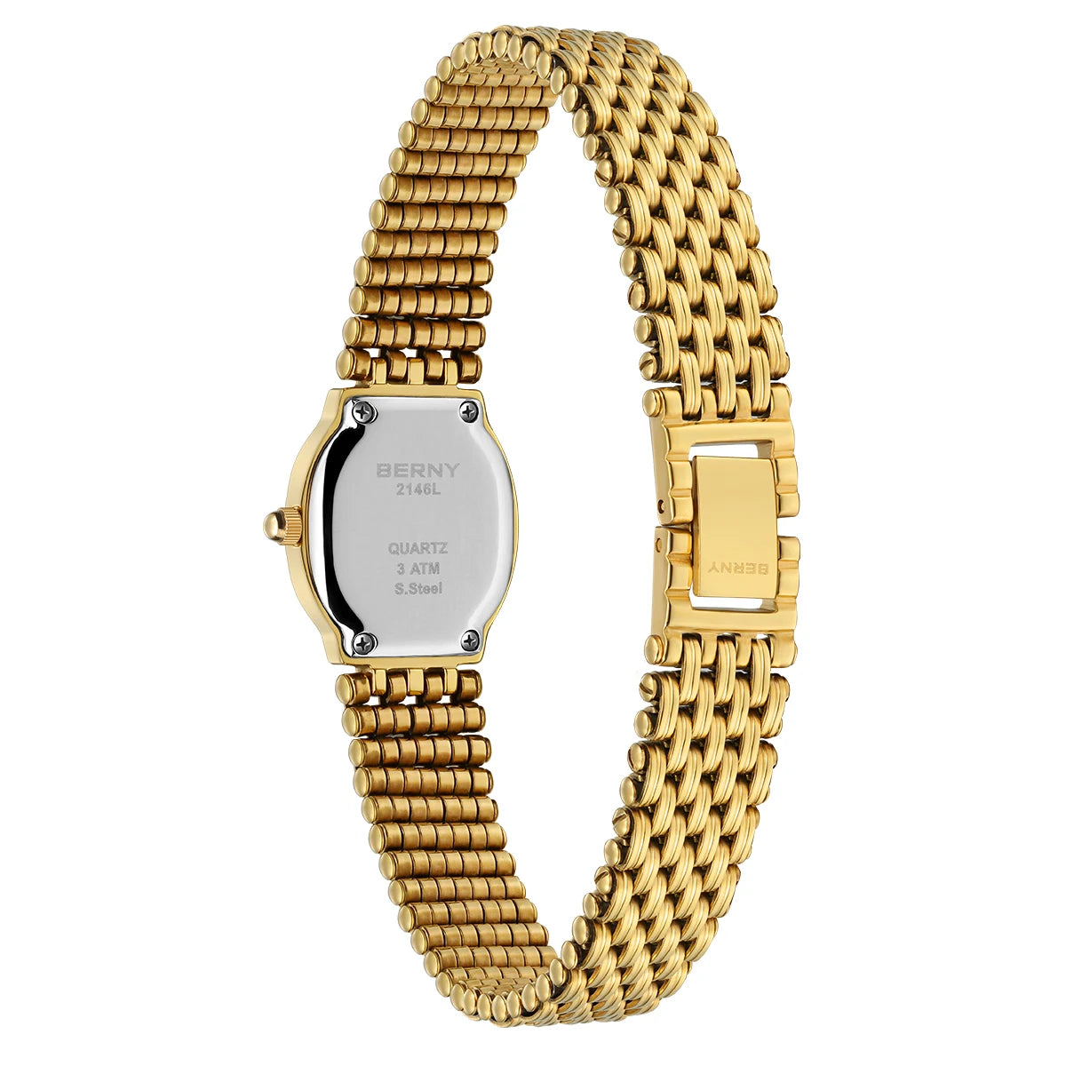 BERNY Golden Women’s Wristwatch
