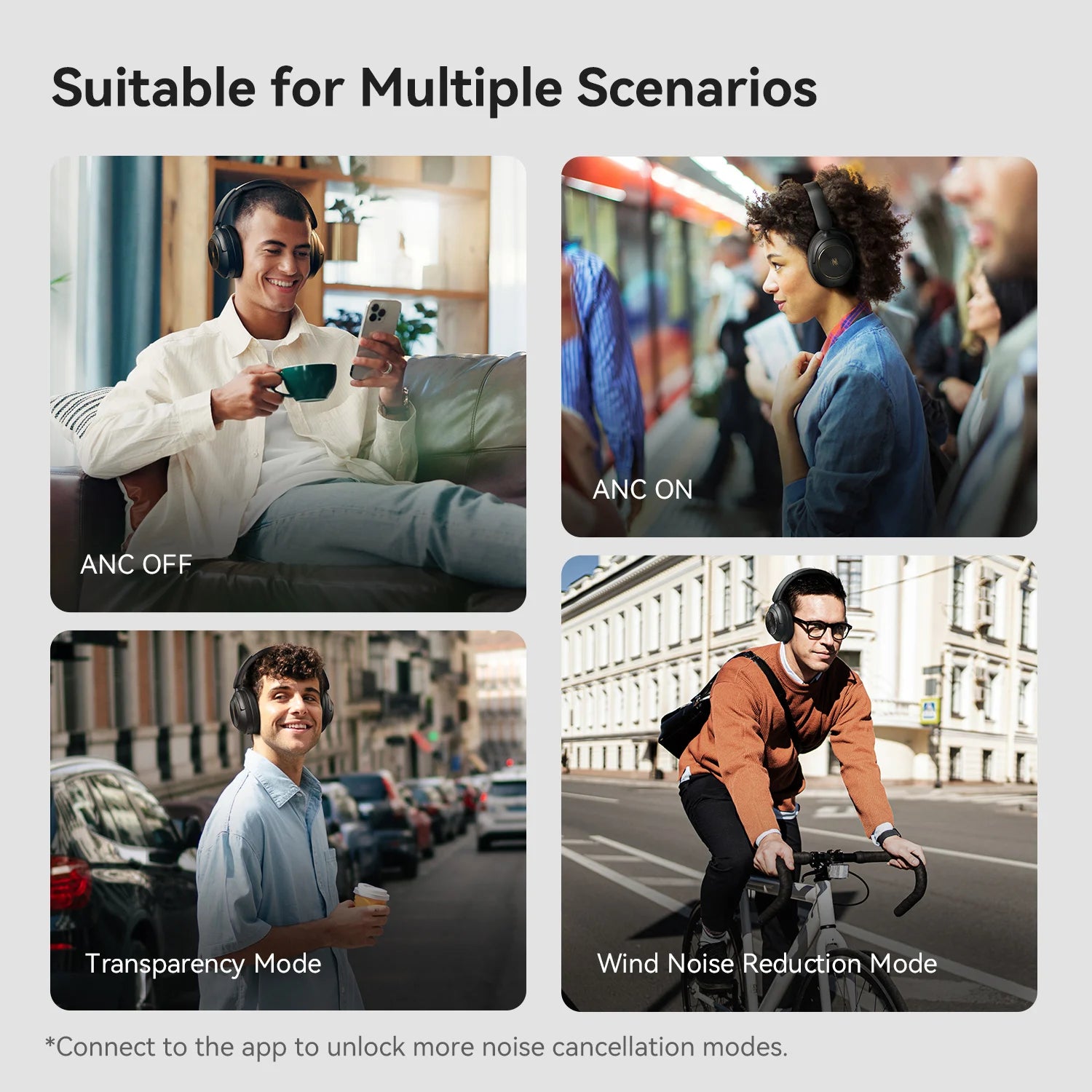 Wireless Headphones | Bluetooth 6.0 Over-Ear Noise Cancelling Headset by Snagg A Headphone