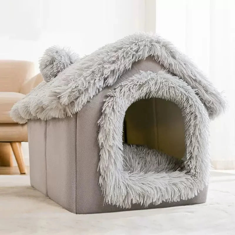 Foldable Indoor Dog & Cat House by Snagg A Pet House