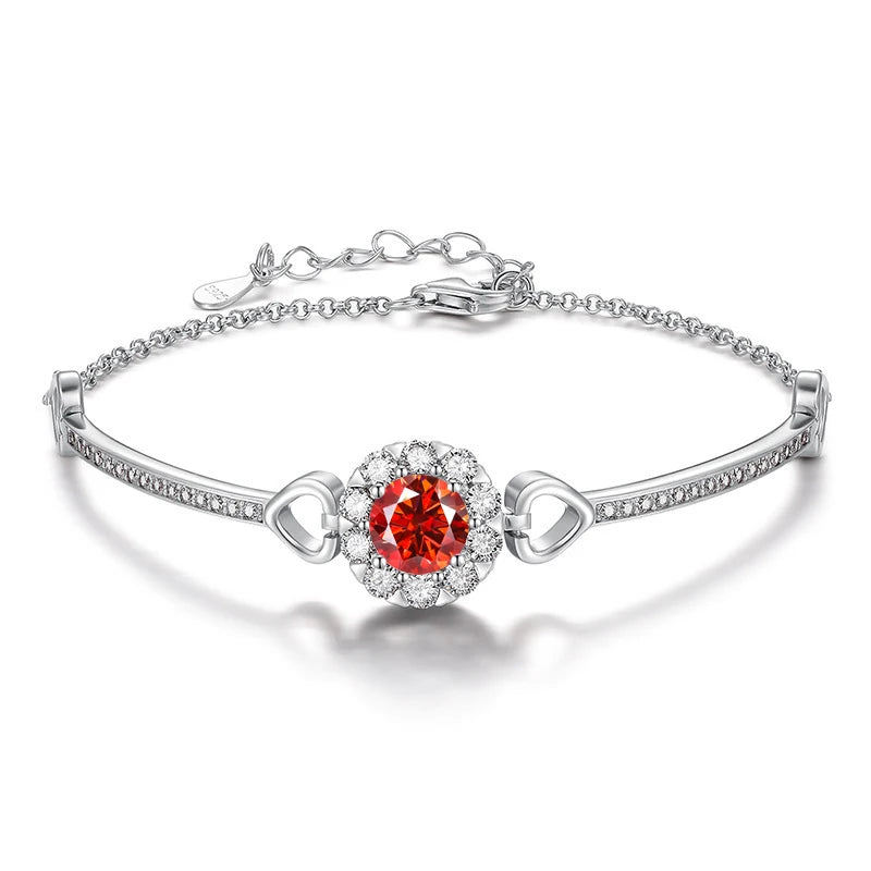 1ct Moissanite Bracelet