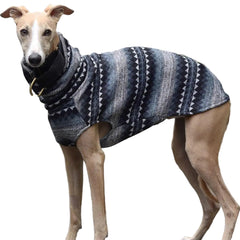 Winter Fleece Turtleneck Whippet Vest Soft Stretch Dog