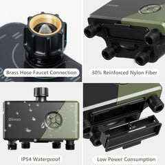 Smart 4 Zone WiFi Water Timer by Snagg A Water Timer