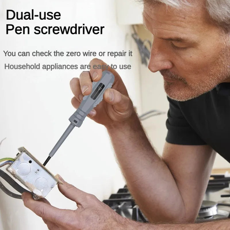 2pcs Voltage Tester Screwdriver Set