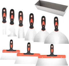 10-Piece Drywall Knife & Putty Tool Set
