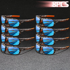 8PCS UV400 Safety Outdoor Sport Sunglasses by Snagg It Sunglasses