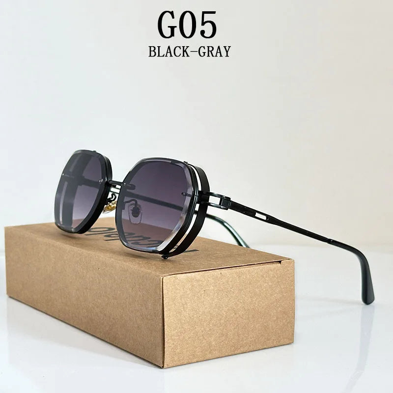Steampunk Square Sunglasses by Snagg A Shades