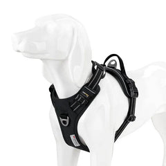 Black Tactical Dog Harness - SnaggIt
