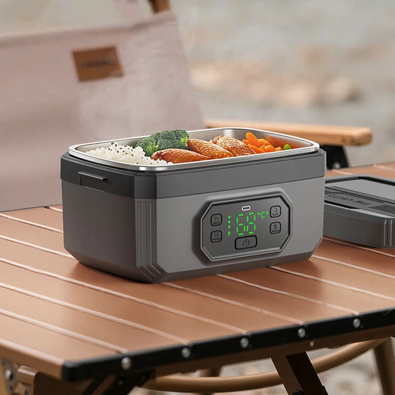 Wireless Rechargeable Heating Lunch Box by Snagg A Lunch Bag