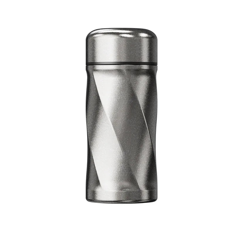 Titanium Tea Infuser Premium Travel Mug 200ml For Travelers by Snagg A Bottle