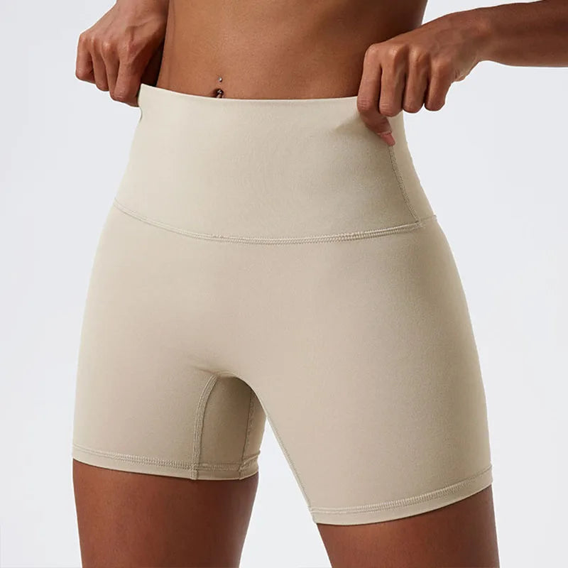 Women's High Waist Push-Up Gym Shorts | Super Soft Fabric Yoga Cycling Workout Sports Leggings