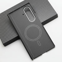 Magnetic Carbon Fiber Foldable Case for Samsung Galaxy Z Fold 7 by Snagg A Phone Case