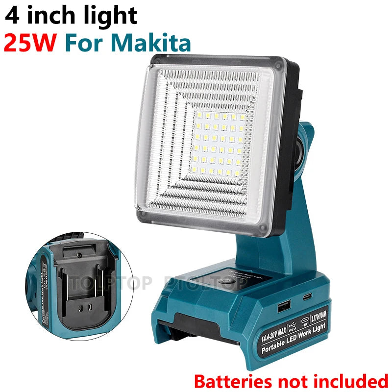 LED work light for Makita 18V batteries – image 10