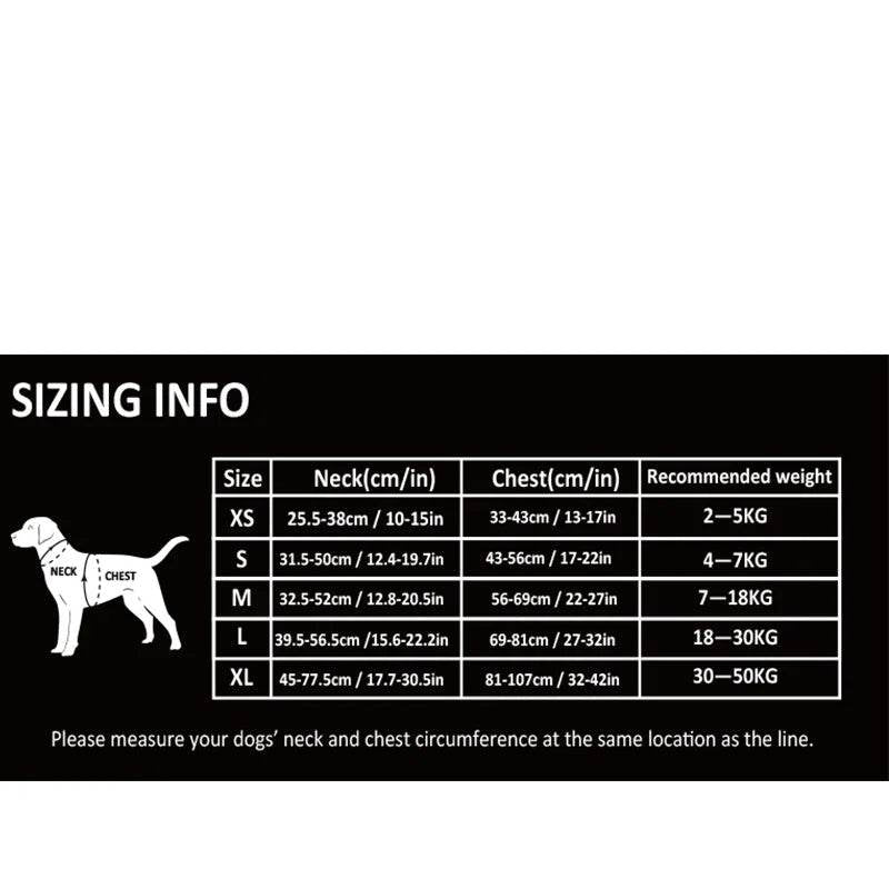 Black Tactical Dog Harness - SnaggIt