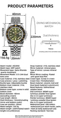 Stainless Steel, Super Luminous, Waterproof Men’s Watch