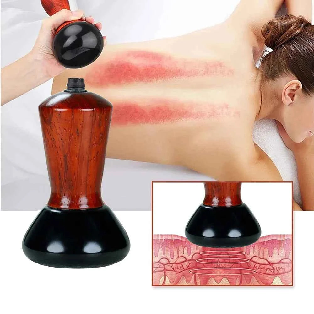Electric Heated Bian Stone Gua Sha Massager – Anti-Wrinkle Face, Eye & Neck Lifting Tool