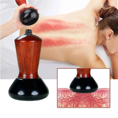 Electric Heated Bian Stone Gua Sha Massager – Anti-Wrinkle Face, Eye & Neck Lifting Tool
