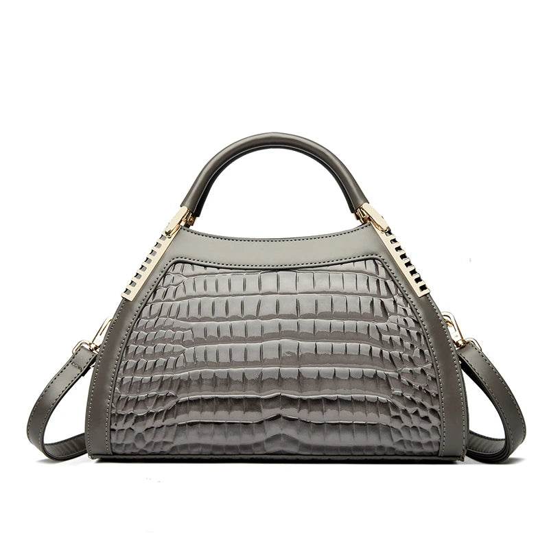 Alligator Patent Leather Crossbody Shoulder Bag - SnaggIt