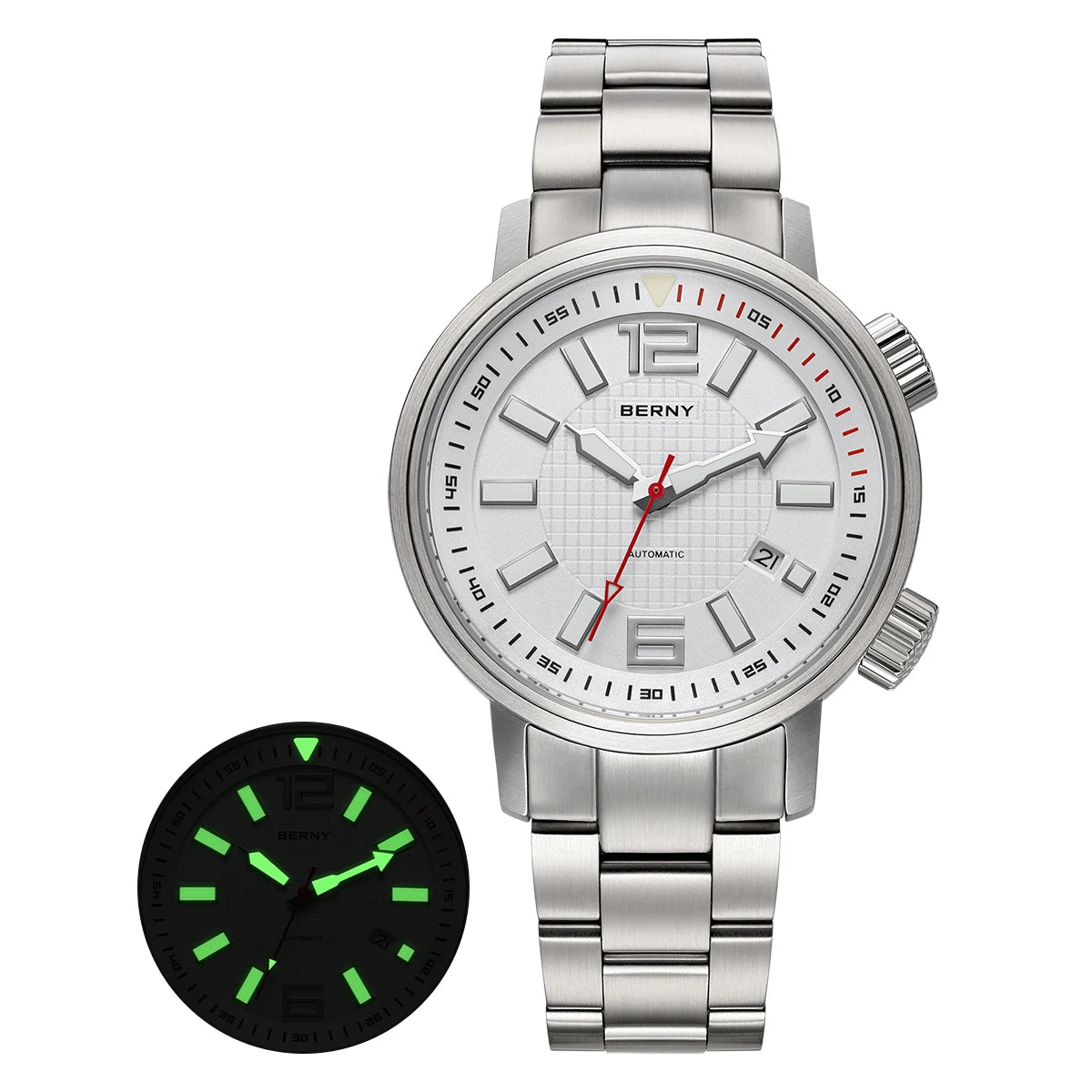 Automatic Diver Watch – Stainless Steel Edition