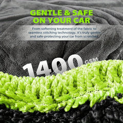 1400GSM Microfiber Drying Towel by Snagg A Microfiber Towel